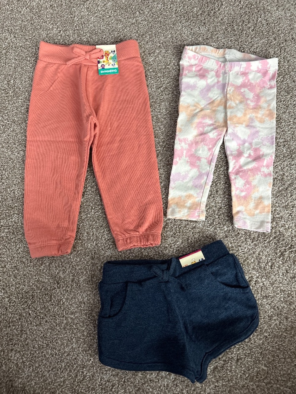 Girls 18 month pants shorts lot